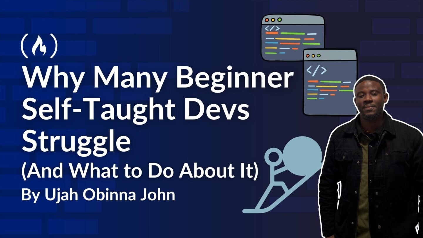 ​Why Many Beginner Self-Taught Developers Struggle (And What to Do About It)
