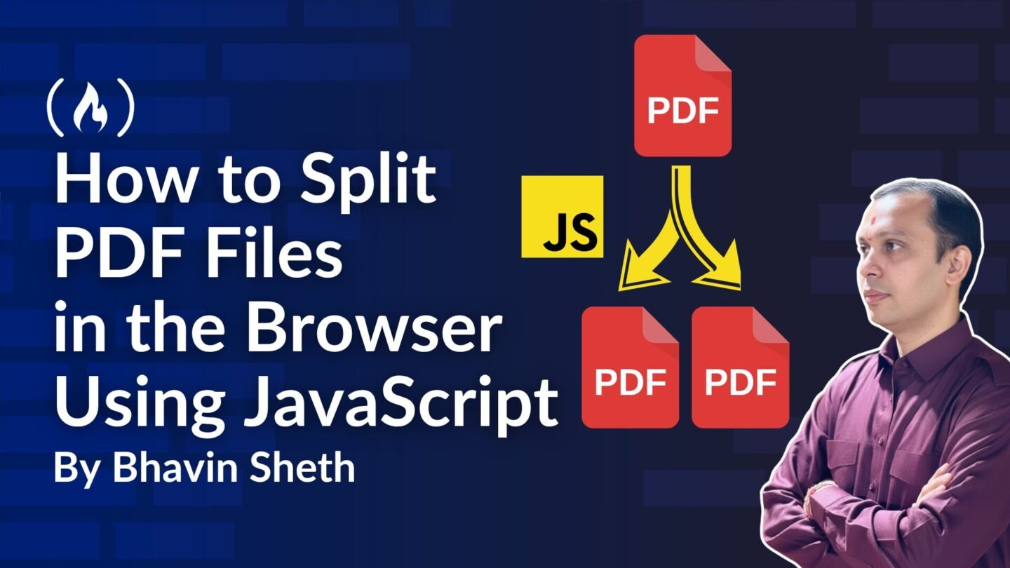​How to Split PDF Files in the Browser Using JavaScript (Step-by-Step)
